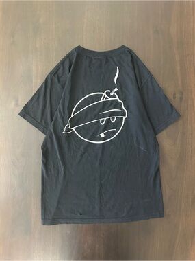 The Hundreds Badam Bomb Black T-Shirt Short Sleeve Minimalist Logo Size M